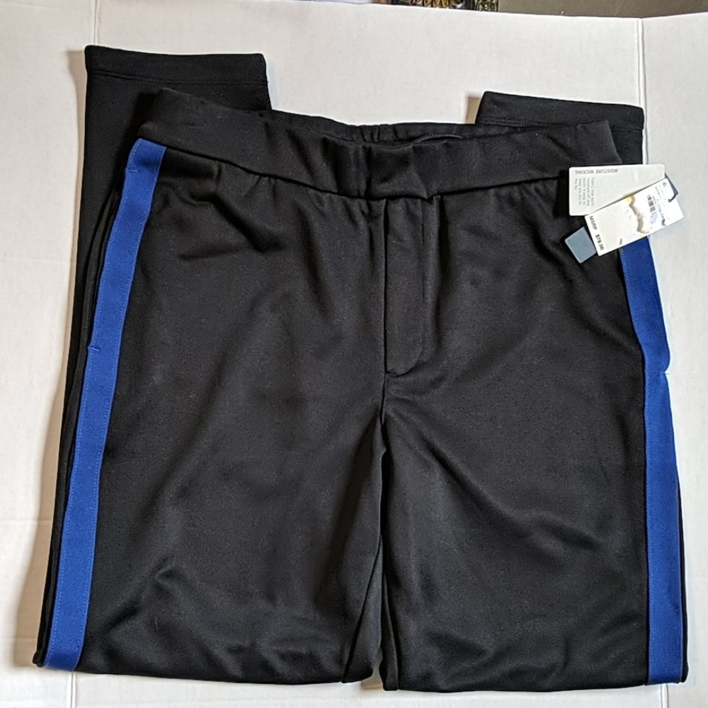Perry Ellis Moisture Wicking Pants w/ Blue Stripe